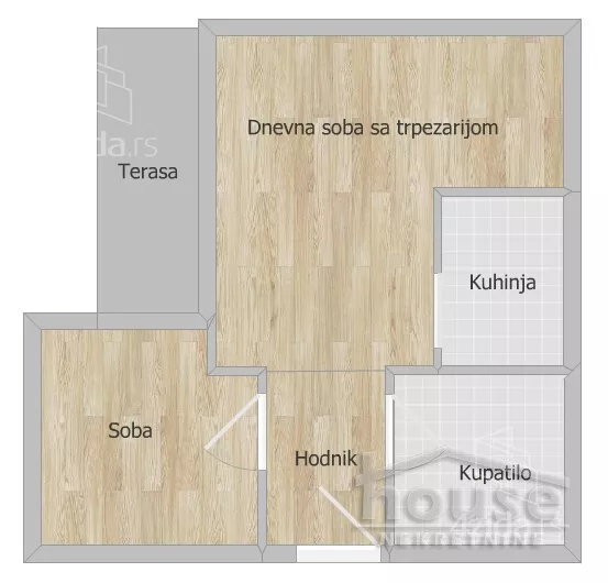 Jednoiposoban stan | 4zida