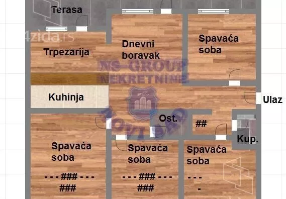 Četvorosoban stan | 4zida