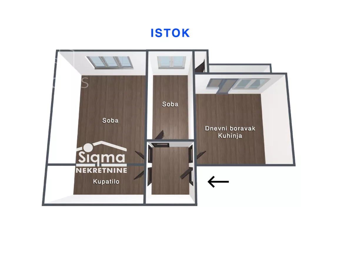 Dvoiposoban stan | 4zida