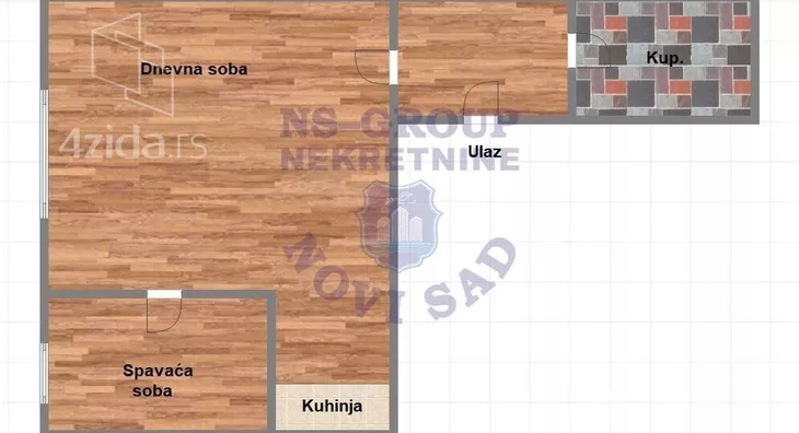 Jednoiposoban stan | 4zida