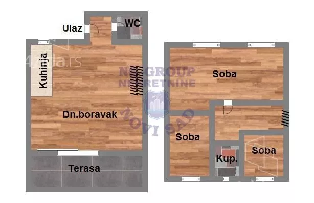 Troiposoban stan | 4zida