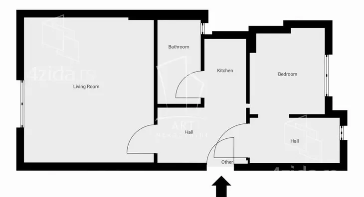 Jednoiposoban stan | 4zida