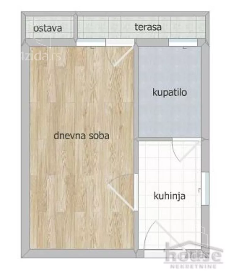 Jednosoban stan | 4zida