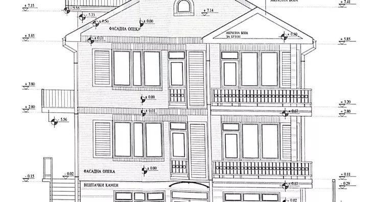 4-etažna kuća | 4zida