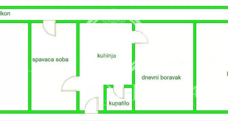 Jednoiposoban stan | 4zida