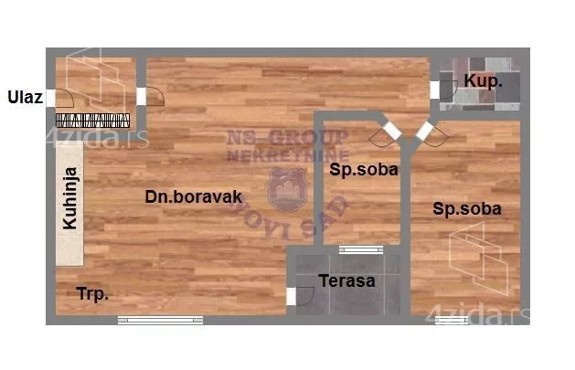 Trosoban stan | 4zida