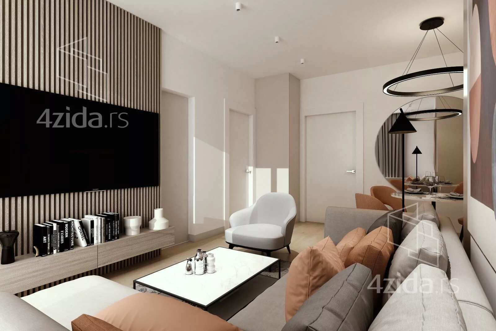 Dvosoban stan | 4zida