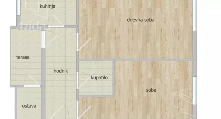 Dvosoban stan | 4zida