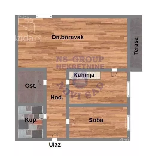 Dvosoban stan | 4zida