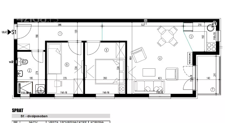 Dvoiposoban stan | 4zida