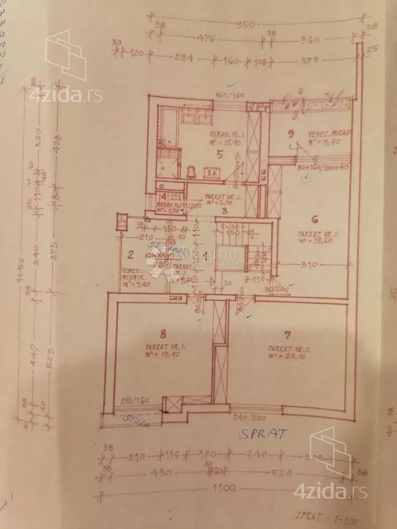 2-etažna kuća | 4zida