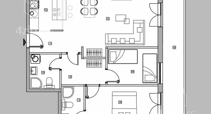 Trosoban stan | 4zida
