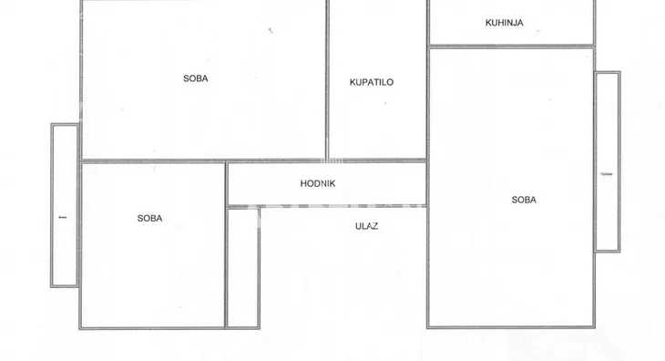 Dvosoban stan | 4zida