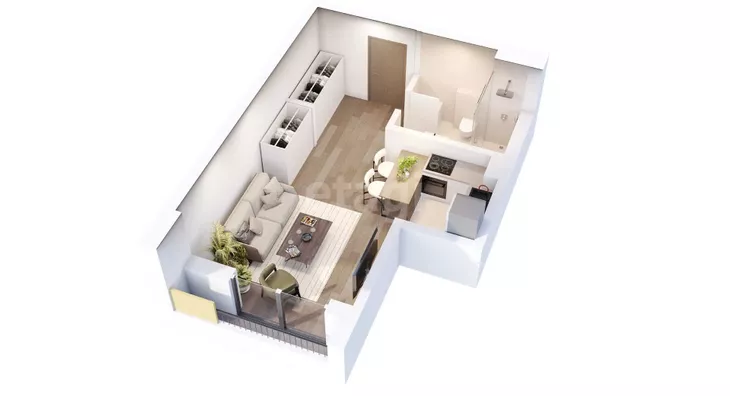 Jednosoban stan | 4zida