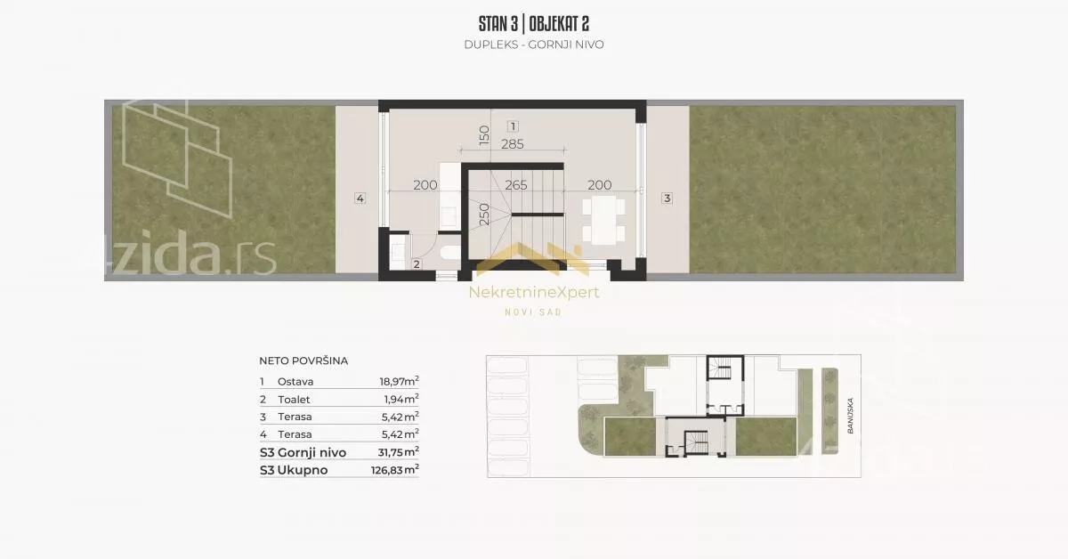 Petosoban stan | 4zida