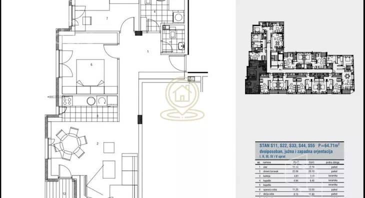 Dvoiposoban stan | 4zida