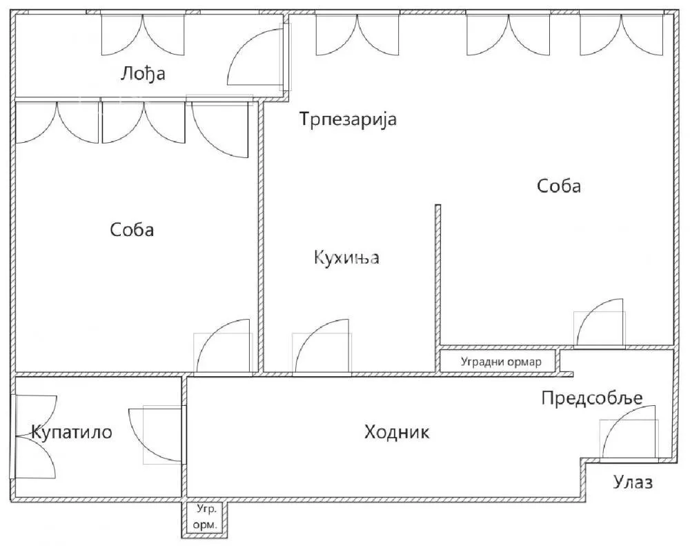 Dvosoban stan | 4zida