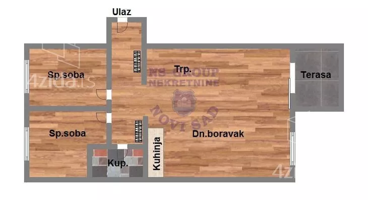 Dvoiposoban stan | 4zida