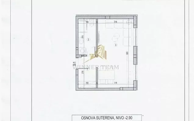 Jednosoban stan | 4zida