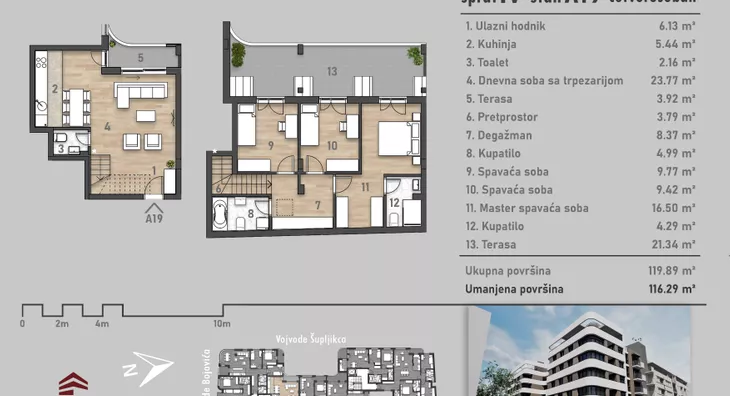 Četvorosoban | 4zida