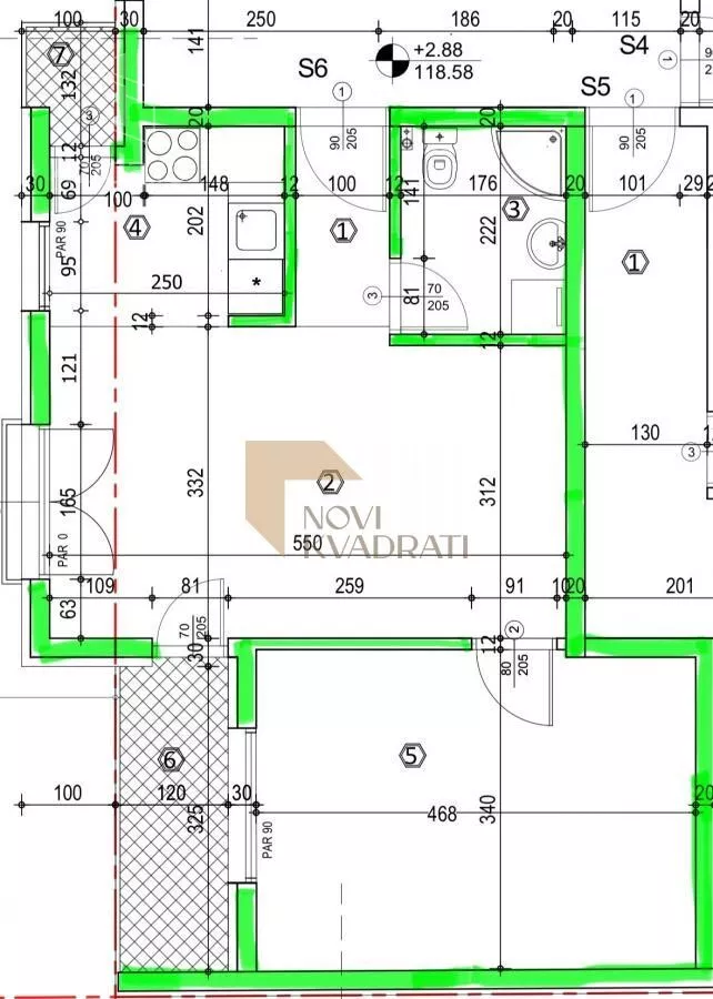 Dvosoban stan | 4zida