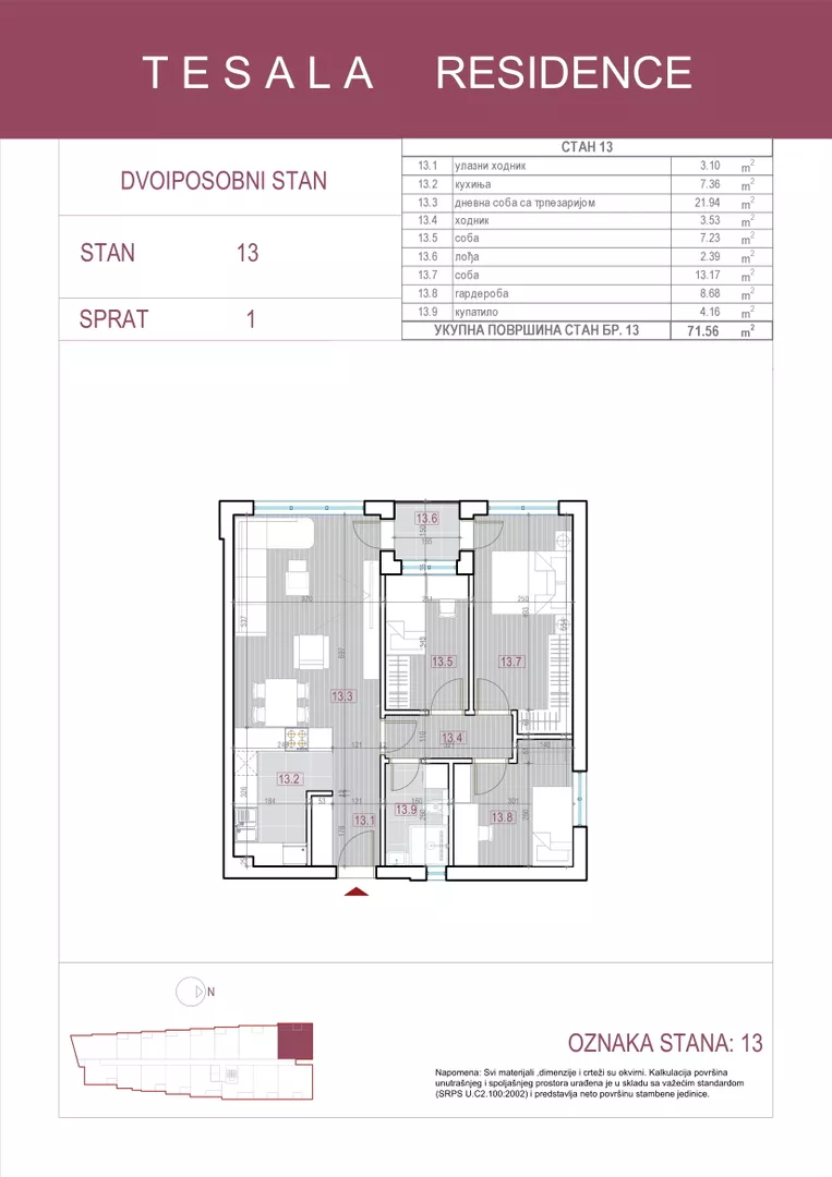 Dvoiposoban stan | 4zida
