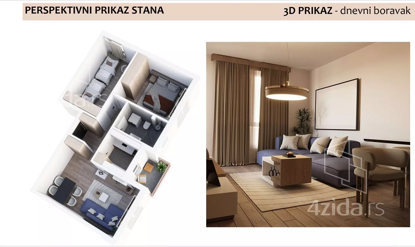 Dvoiposoban stan | 4zida