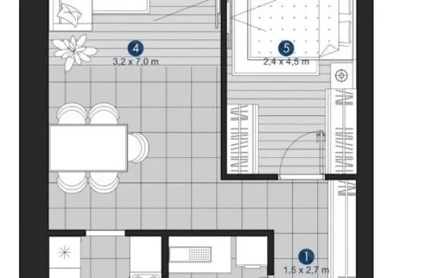 Dvosoban stan | 4zida