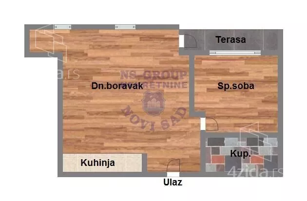 Dvosoban stan | 4zida