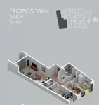 Troiposoban stan | 4zida