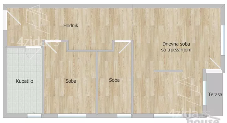 Dvoiposoban stan | 4zida