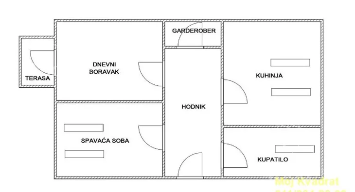 Dvosoban stan | 4zida