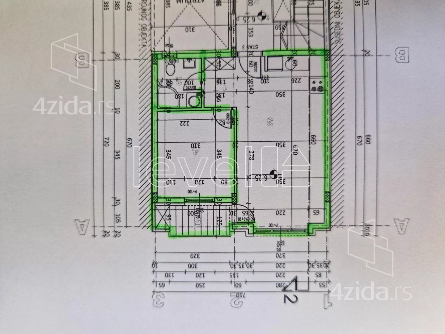 Jednoiposoban stan | 4zida