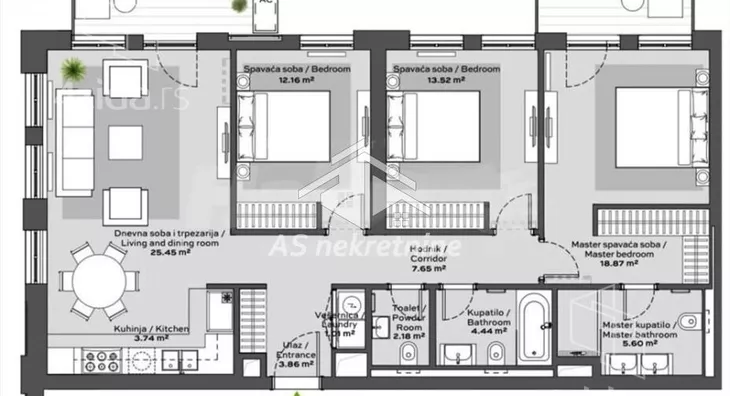 Četvorosoban stan | 4zida