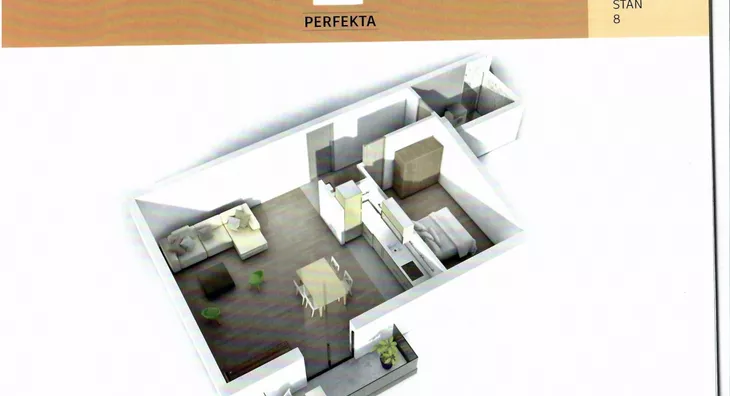 Dvosoban stan | 4zida