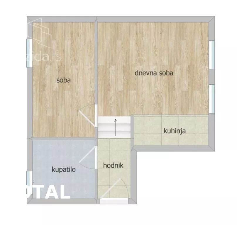 Jednoiposoban stan | 4zida