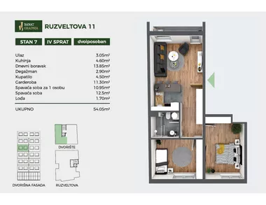 Ruzveltova 11 | 4zida.rs