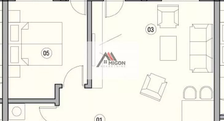 Jednoiposoban stan | 4zida