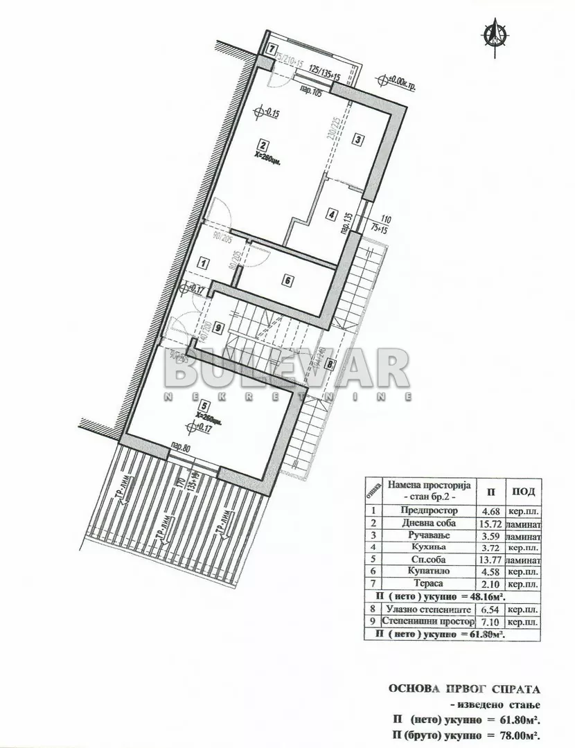 4-etažna kuća | 4zida