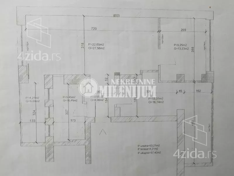 Trosoban stan | 4zida