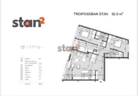 Troiposoban stan | 4zida