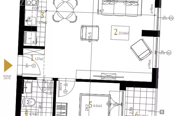 Dvosoban stan | 4zida