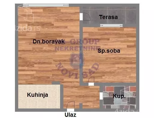 Dvosoban stan | 4zida