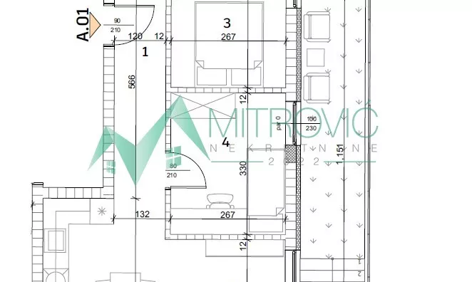 Dvoiposoban stan | 4zida