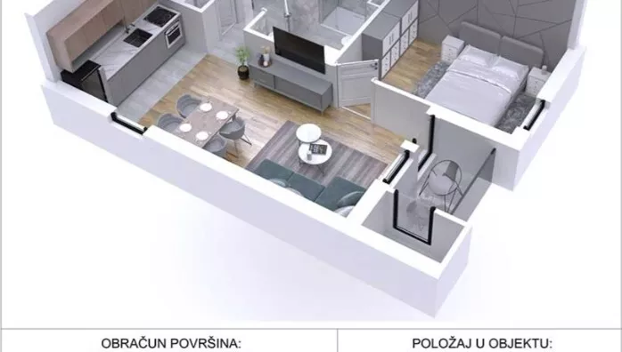 Dvosoban stan | 4zida
