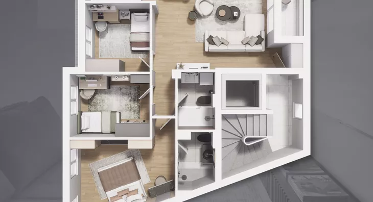 Troiposoban stan | 4zida