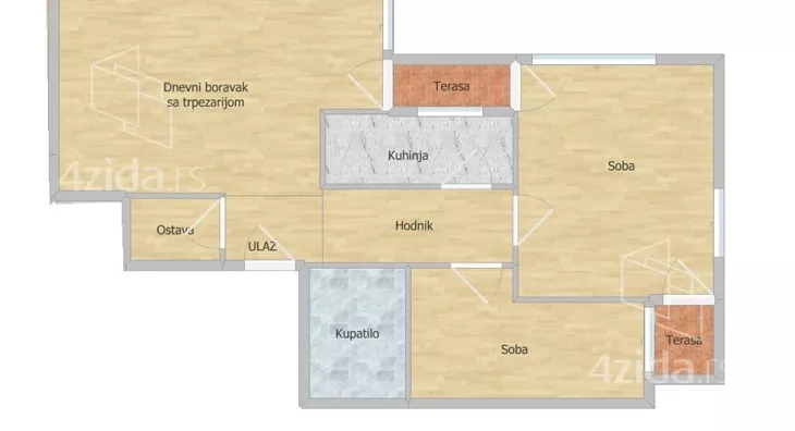 Šestosoban stan | 4zida