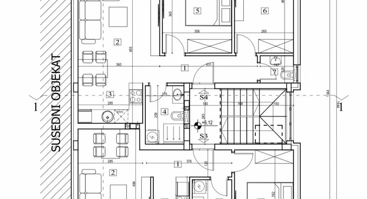 Jednoiposoban stan | 4zida