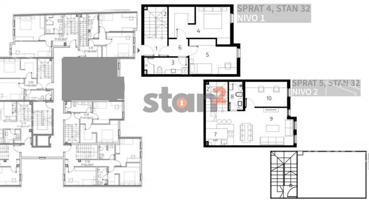 Troiposoban stan | 4zida