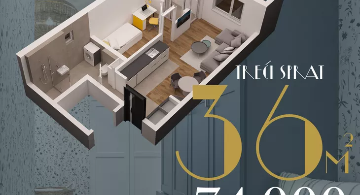 Jednoiposoban stan | 4zida